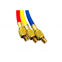 Набор шлангов 3шт 150см, 600PSI (R12, R22, R134) FavorCool