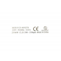 Микродвигатель MONDO 25Вт 00231018
