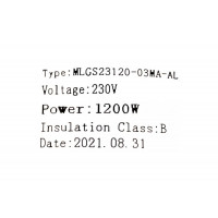 Мотор пылесоса моющий 1200W H210мм D144мм 11ME50C