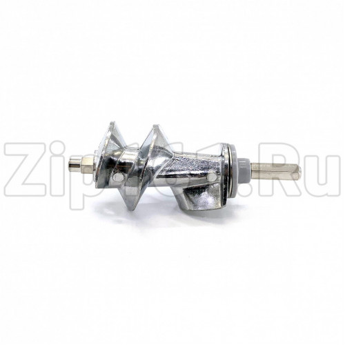 Шнек мясорубки Moulinex MS-0694706 короткий шток (L=113mm), шестигранник MM04W03