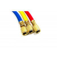 Набор шлангов 3шт 90см, 500PSI (R12, R22, R134a, R404, R407) SKV CH500-36