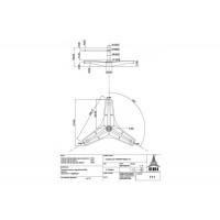 Крестовина барабана EBI cod711 стиральной машины 4434ER1003C