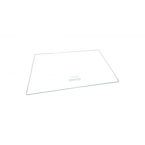 Стекло полки холодильника Beko 4561820100, 453x282x4мм, Н-4
