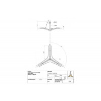 Крестовина барабана для стиральной машине (Drum shaft assy)  49003266