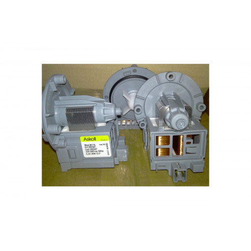 Насос Askoll M116 25w (без улитки на винтах клеммы вместе) Indesit 292347