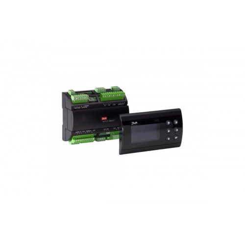 Программируемый контроллер Danfoss AK-PC 551 + Выносной дисплей Danfoss MMIGRS2