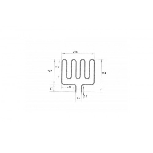 ТЭН для саун HARVIA 1700W 215 А 8/1,7 Т 220