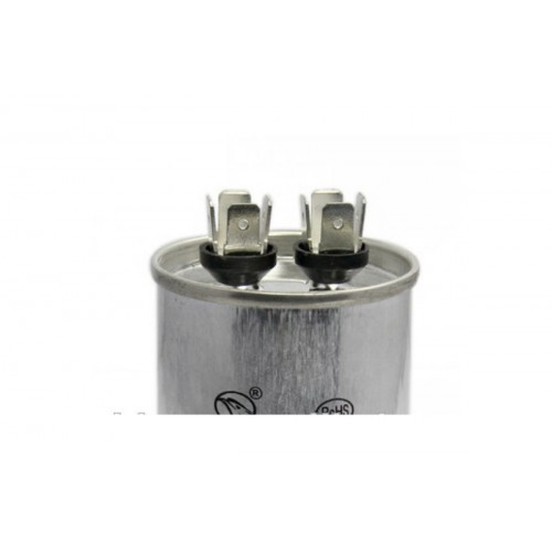 Конденсатор CBB65 55uF 450V алюминий 2x4 контакта