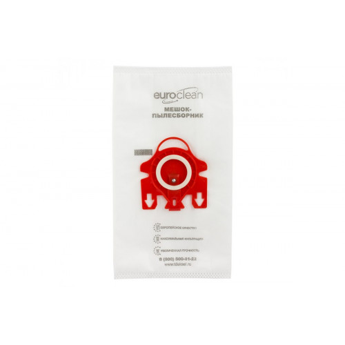 Мешки пылесборники, 4 шт Euroclean для пылесоса Miele E-49/4