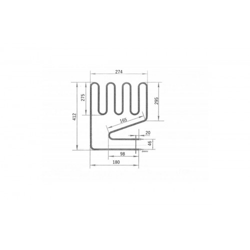 ТЭН для саун HARVIA ZSS-110 1500W 275 А 8/1,5 Т 220