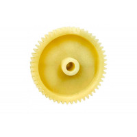 Шестерня мясорубки  белая СРЕДНЯЯ (D-65/25.5mm H42/