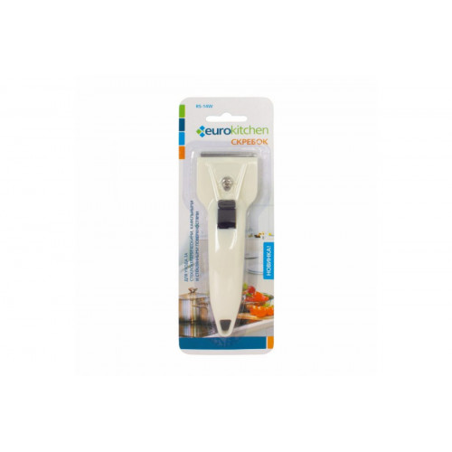 Скребок для чистки стеклокерамики, белый Eurokitchen RS-14W
