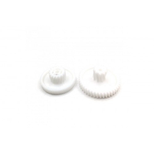 Блок шестеренок мясорубки M401,  MG1800W BOR001, GR004 2шт D=72/22 H=31/13 d=7mm, D=62/28 H=24/11 d=7mm