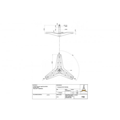 Крестовина барабана для стиральной машины DC97-05103A