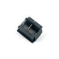 Кнопка биполярная желтого цвета 20A, 4 контакта 250V