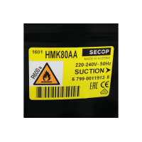 Компрессор HMK80AA (Вт при -23.3°) 136 Вт, R600 Австрия в индивидуальной упаковке Indesit C00378317 W17400393402
