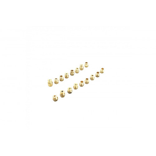Комплект жиклеров на балонный газ 17шт Indesit C00254296