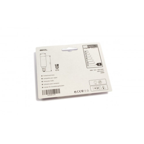Лампочка для вытяжек универсальная E14 40W 2PCS - SKL