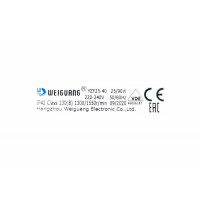 Микродвигатель Weiguang YZF 25Вт VDE