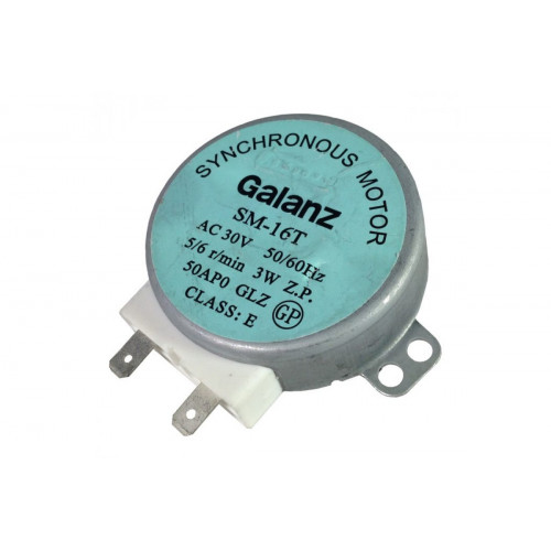 Мотор вращения тарелки Galanz AC-30v СВЧ AC 30V 50/60Hz 5/6 r/min 3w