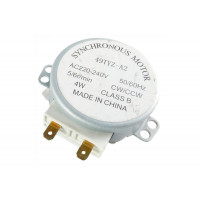 Мотор вращения тарелки СВЧ, (шток H-13mm, пластик) 49TYZ-A2