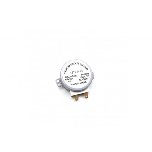 Мотор вращения тарелки СВЧ 4W 5/6rpm 220V 49TYZ-A2 высота в