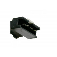 Поворотный мотор (двигатель жалюзи) кондиционера MP24GA 12V LL-07452 Вал (Н-8 мм, D-5 мм)
