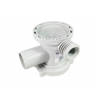 Корпус фильтра помпы Улитка с заглушкой ARISTON, INDESIT -